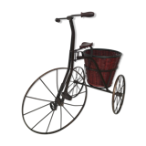 Old wood wrought iron tricycle bike