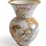 Mid-Century Modern Handmade Porcelain Vase by Hispania CH, 1970s