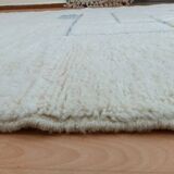 Traditional handmade Beni Ouraine Berber rug, size 100 x 200 cm