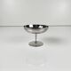 Set of 6 stainless steel ice cream cups, 1970