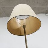 Bronze and white marble floor lamp 1960