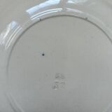 Set of 7 old flat plates