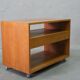 Mid -Century Teak Mobile Two-Sided Cabinet from WR, 1970s.