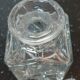 Cut crystal decanter