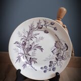 Flora BFK purple plate