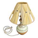 Vintage ceramic bedside lamp