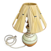 Vintage ceramic bedside lamp