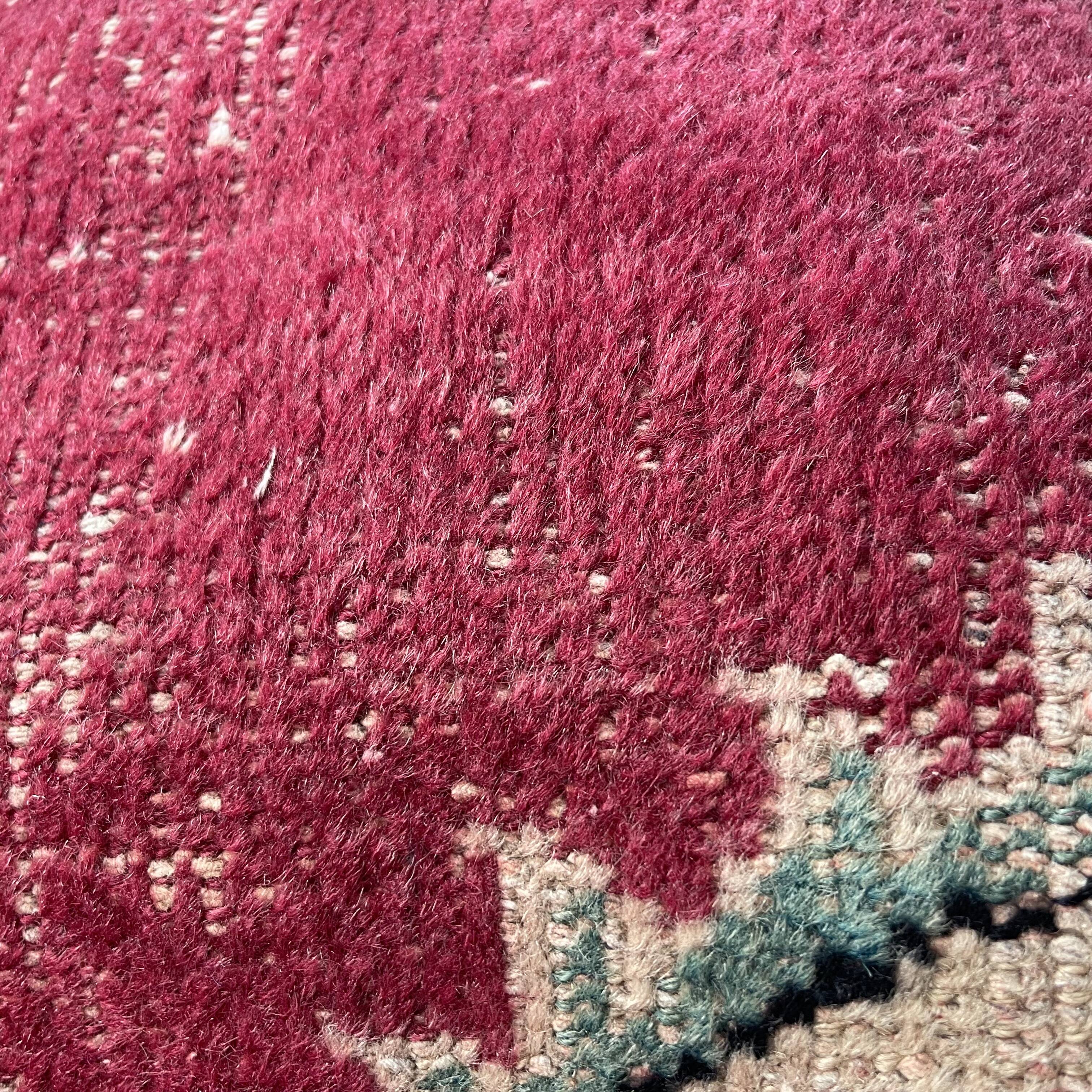 Housse de coussin de tapis turc vintage 45 x 45 cm