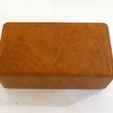 Brown leather letter range