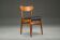 Mid-century Danish dining chair with leather upholstery from Farstrup, 1960s
