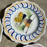 18th century Nevers earthenware plates