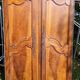 Double walnut cupboard doors, mid-19th century