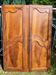 Double walnut cupboard doors, mid-19th century