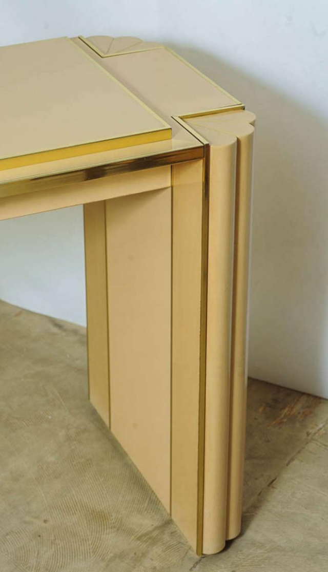 Table dining room vintage by Alain Delon for House Jansen