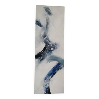 Abstract acrylic painting