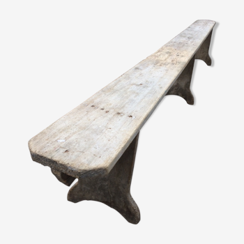 Vintage wooden bench