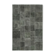 Hand-knotted oriental vintage 200 cm x 300 cm grey patchwork rug