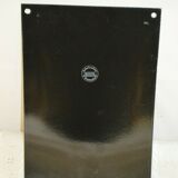 Enamelled plate "black cat coffee"