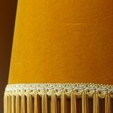 Lamppost in veined onyx and brass metal of the 1960s