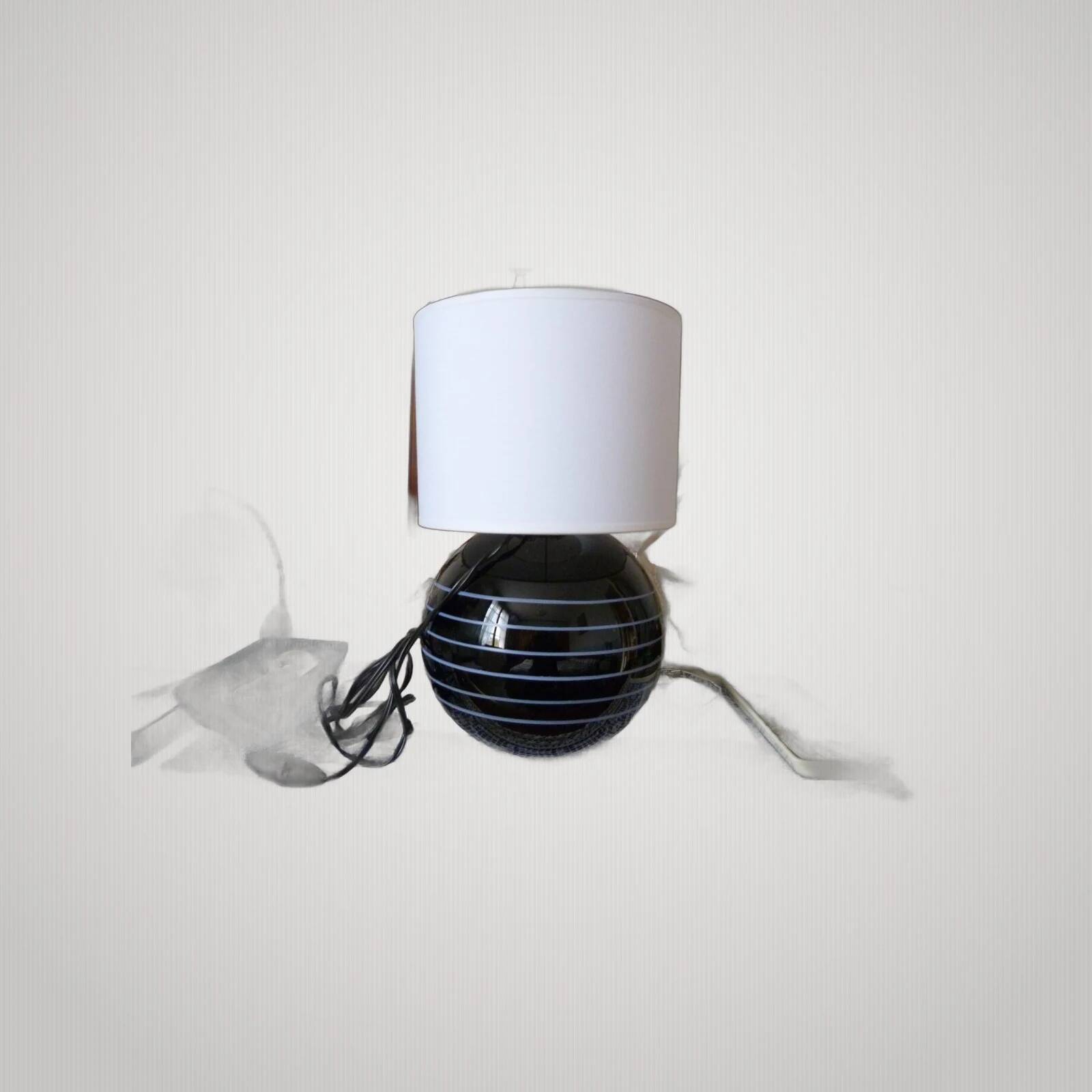 Jacques adnet - vintage art deco ball lamp - ø 20 cm