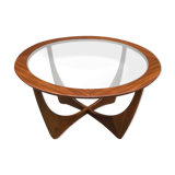 Round 'Astro' vintage coffee table by Victor Wilkens for G-plan