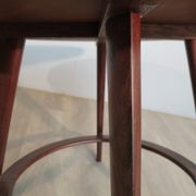 Side table in rosewood art deco