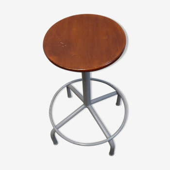 Industrial workshop stool (height adjustable)