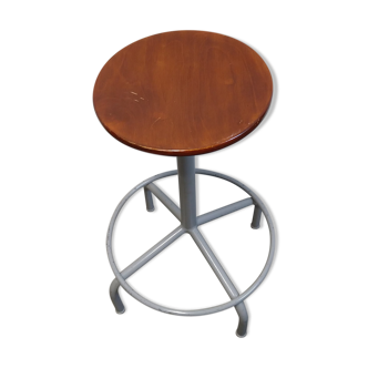 Tabouret d’atelier industriel (réglable en hauteur)