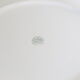 Blue ceramic dish and golden edges, Villeroy and Boch, vintage