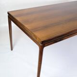 Dining Table With Extension Made In Rosewood By Johannes Andersen From 1960