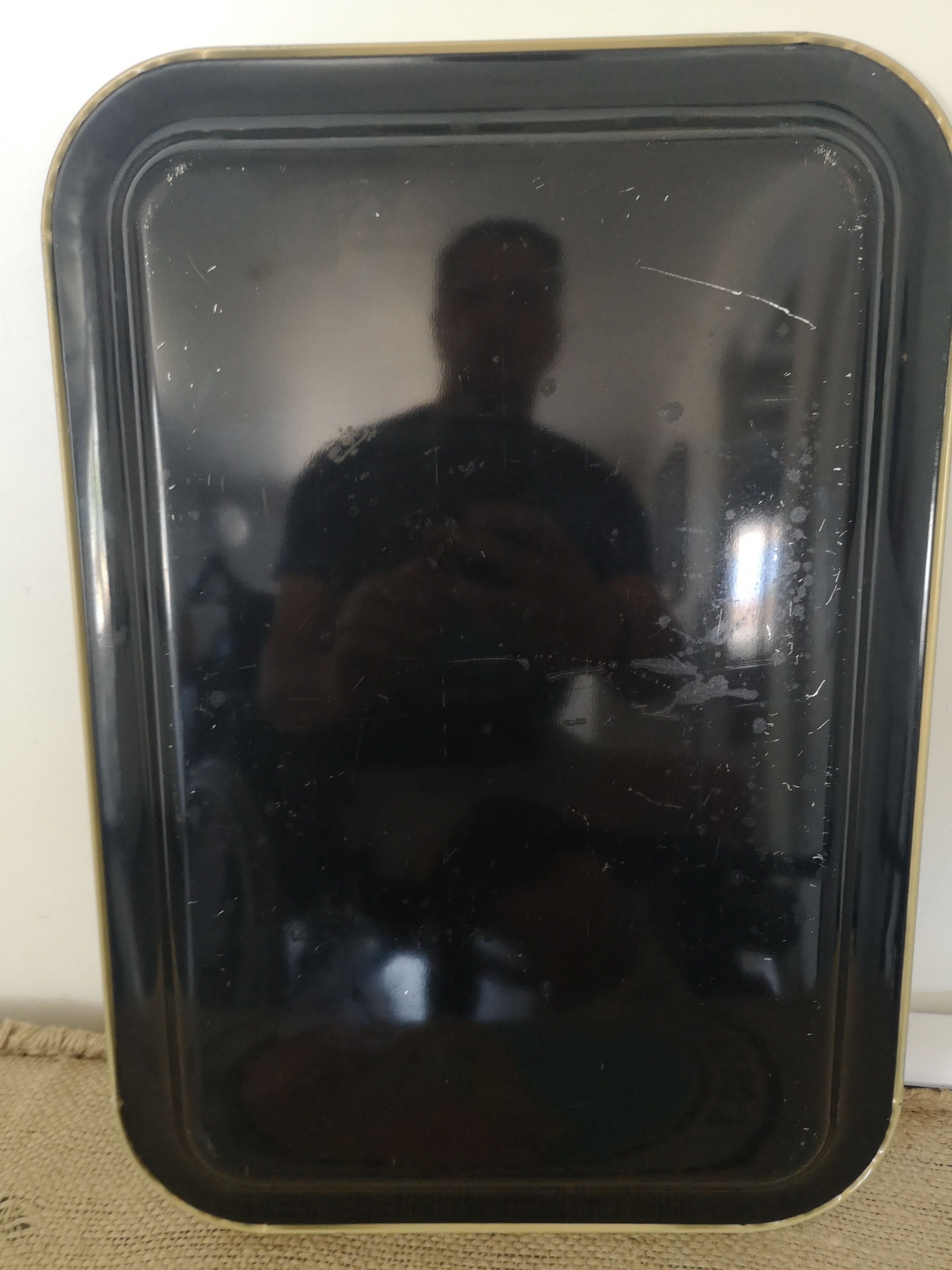 Champagne Pommery Reims advertising tray