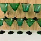 Vintage foot glasses