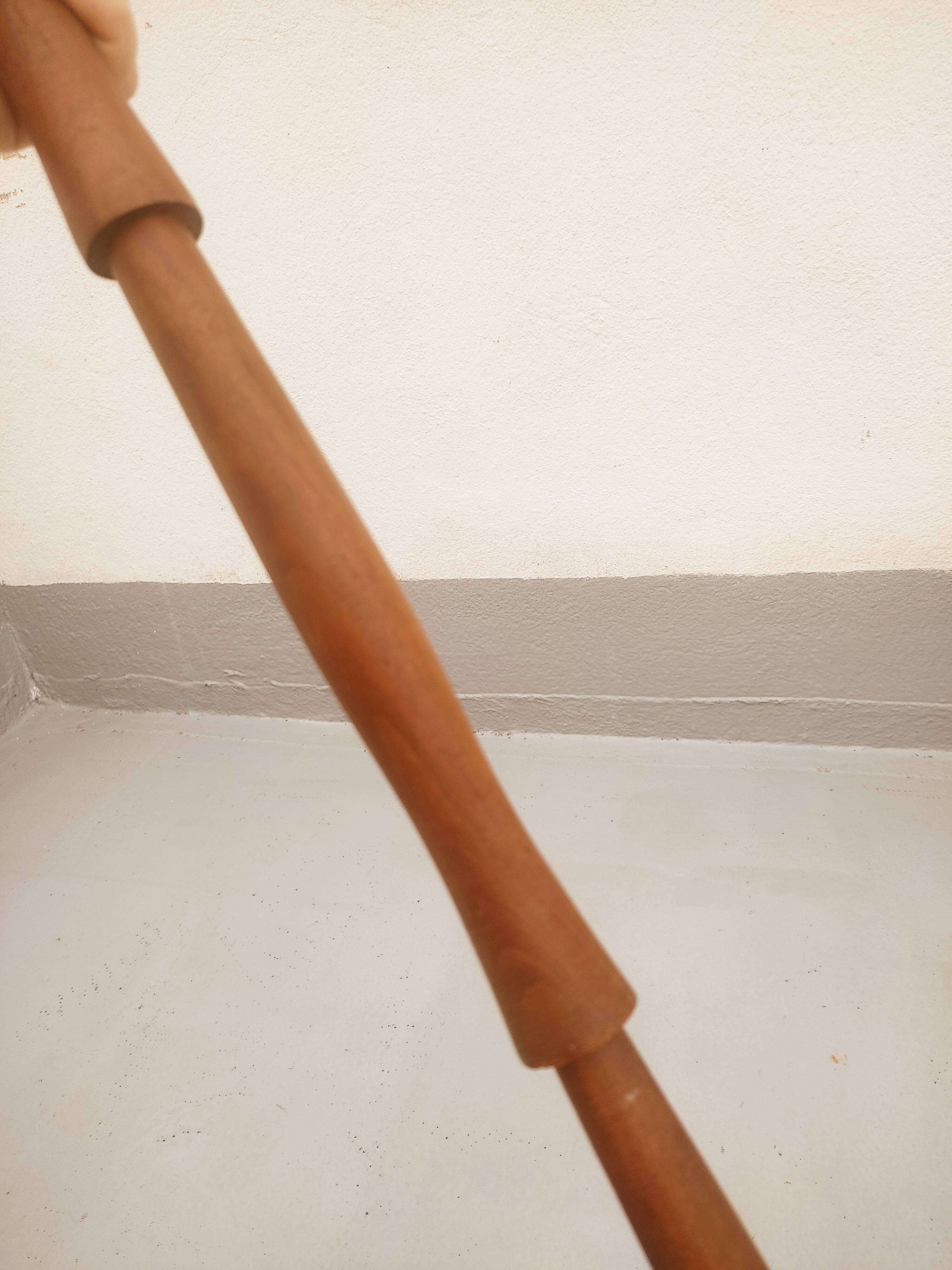 Scandinavian teak floor lamp