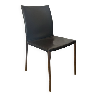 Set of 10 Lia Zanotta chairs