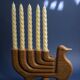 Wooden candlestick - Paloma candelabrum