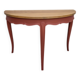 Half-moon console