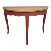 Half-moon console