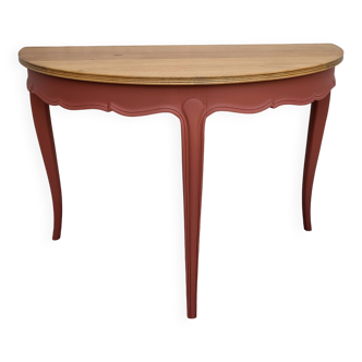 Half-moon console