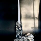 Pair of candlesticks Baccarat Aladin model