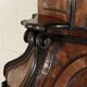 Antique trumeau with walnut mirrors, Italy 20th century
