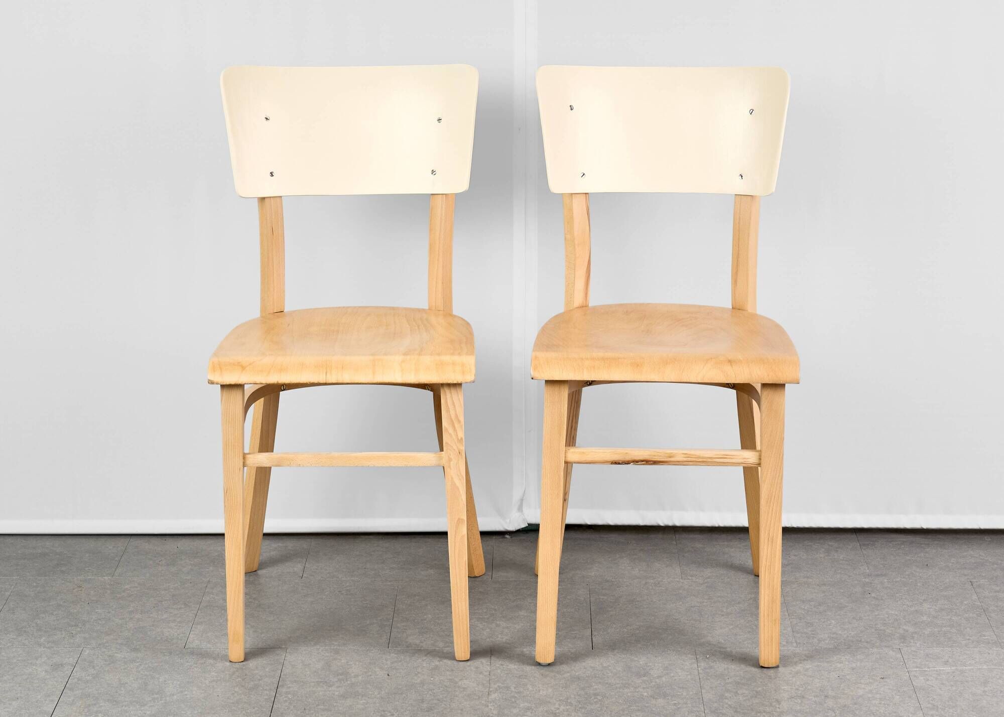 Set of 4 Dining Chairs, by TON, 1960s, Czechoslovakia