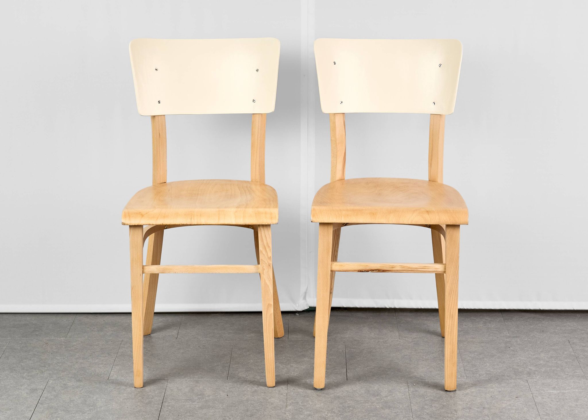 Set of 4 Dining Chairs, by TON, 1960s, Czechoslovakia