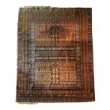 Turkmen carpet, virgin wool, 203x303.