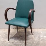 Bridge chair with compass legs