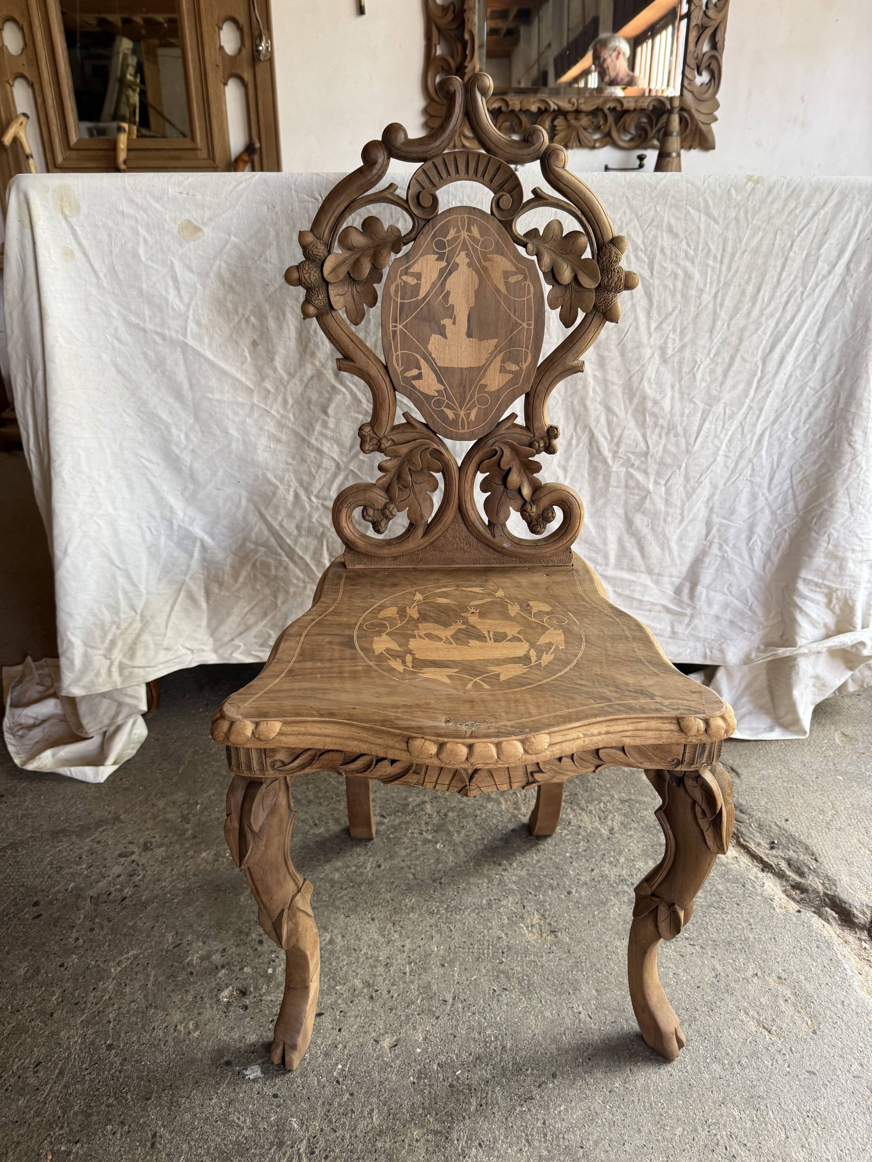 Black Forest chair