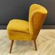 Mid century cocktail chair vintage