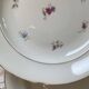 Set of 6 antique porcelain soup plates with gilding PL Limoges