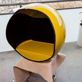 1970 fiberglass telephone booth with light