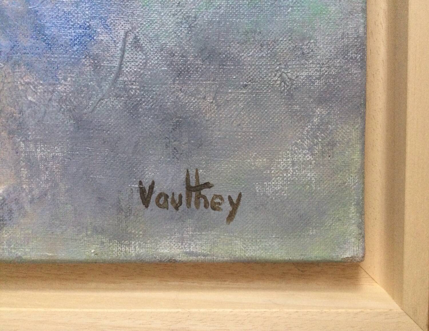 Oil on canvas by Pierre VAUTHEY