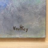 Oil on canvas by Pierre VAUTHEY